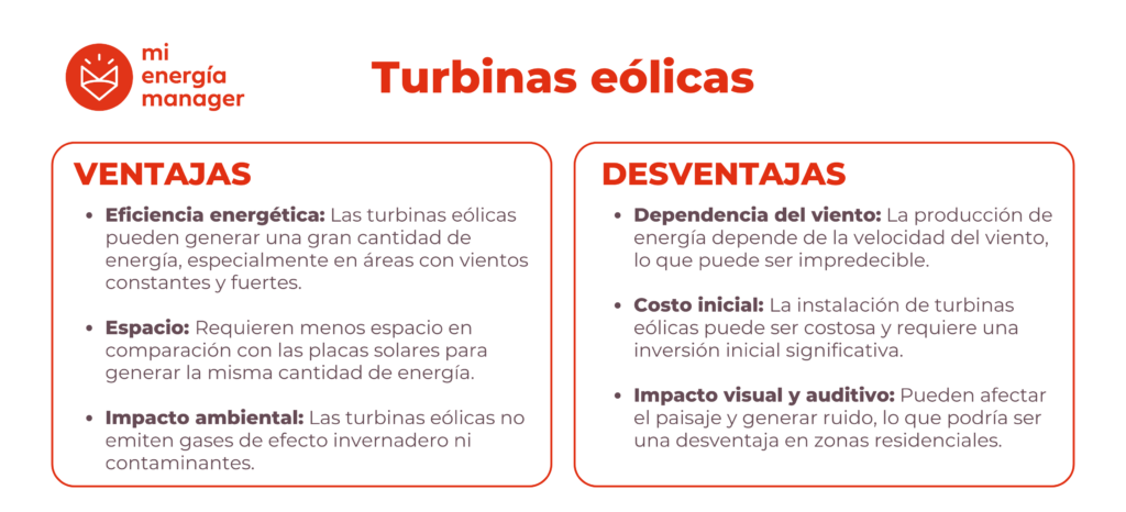 Ventajas y desventajas turbinas eólicas